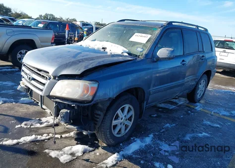 2005 Toyota Highlander V6 из США, поврежденный, VIN JTEGP21A250055209